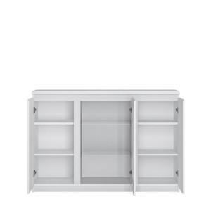 FLEURY biela alpská K04, komoda