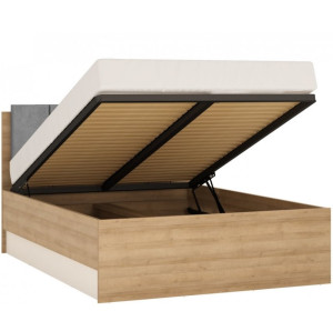 LEONARDO Z02, posteľ 140 x 200 cm s úložným priestorom