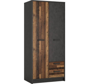 NORO S01 šatníkovo-policová skriňa