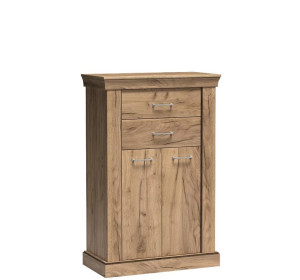 ANTICA dub craft zlatý A-03, komoda