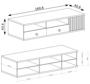 CALI C06, TV stolík