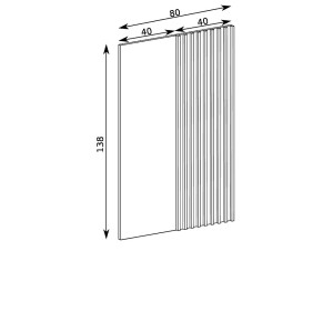 CALI C10, ozdobný panel na stenu