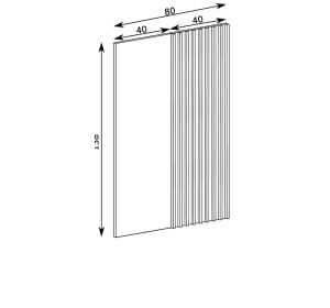 CALI C11, ozdobný panel na stenu