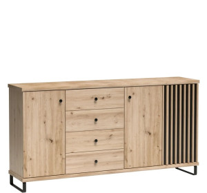 CALI C20KN, komoda na kovových nohách