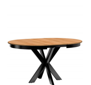 FONTI F10, okrúhly rozkladací jedálenský stôl 110-150x110 cm