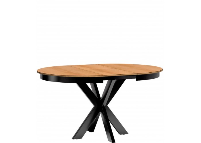 FONTI F10, okrúhly rozkladací jedálenský stôl 110-150x110 cm
