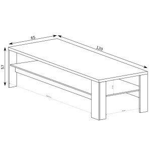 MEDIOLAN M18, konferenčný stolík