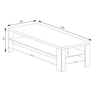 NATURAL N20, konferenčný stolík