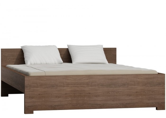 VEGAS santana tmavý V19-160, manželská posteľ 160x200 cm s roštom