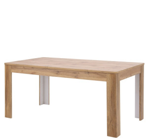 PUSAN S rozkladací jedálenský stôl 160-200x90 cm