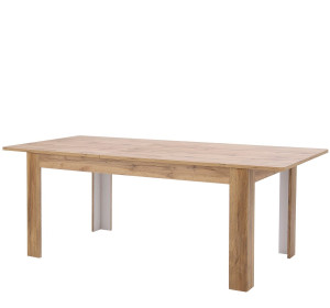 PUSAN S rozkladací jedálenský stôl 160-200x90 cm