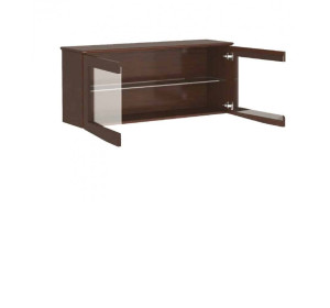 BARI závesná vitrína s osvetlením 2DS 