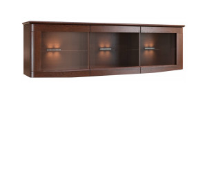 BARI závesná vitrína s osvetlením 3DS 