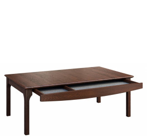 BARI konferenčný stolík so zásuvkou v rozmere 120 x 70 cm