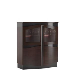 DIUNA nízka vitrína 2DS2D s osvetlením