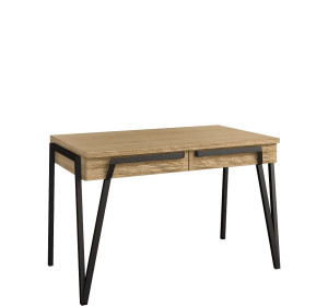 PIK dub prírodný lager BIU2S, písací stôl