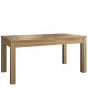 PIK dub prírodný lager STO/250, jedálenský stôl 160-250x90 cm