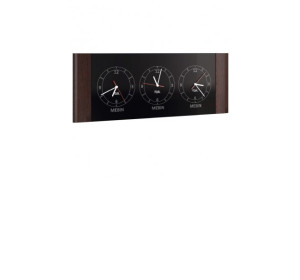 RIVA závesné hodiny, vodorovné