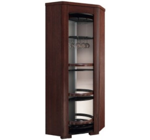 RIVA rohová skrinka s otočným barom