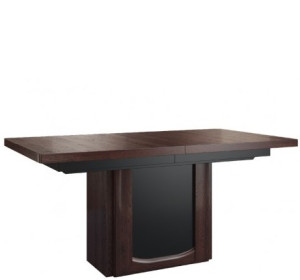 RIVA rozťahovací jedálenský stôl so stredovou nohou v rozmere 160-360 x 90 cm