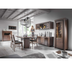 SEMPRE dvojdverová vitrína 2DS2D s osvetlením