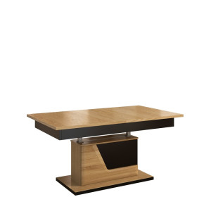 SMART konferenčný stolík rozložiteľný na jedálenský stôl III S s pneumatickým dvíhaním