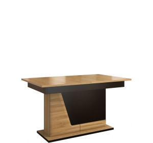 SMART rozkladací jedálenský stôl so stredovou nohou v rozmere 140-228 x 90 cm