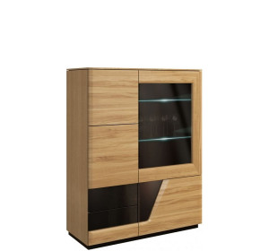 SMART vitrína s barom a osvetlením, pravé prevedenie