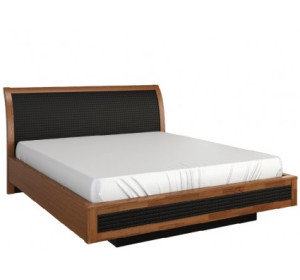 VERANO manželská posteľ z masívu 140x200 cm s úložným priestorom