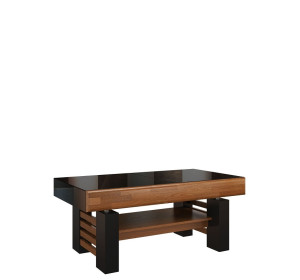 VERANO konferenčný stolík 2, rozložiteľný na jedálenský stôl v rozmere 120-160 x 70 cm