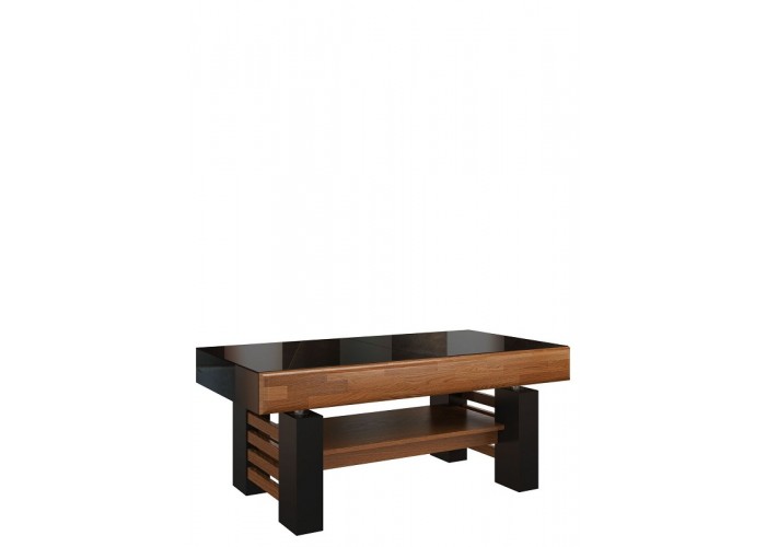 VERANO konferenčný stolík 2, rozložiteľný na jedálenský stôl v rozmere 120-160 x 70 cm
