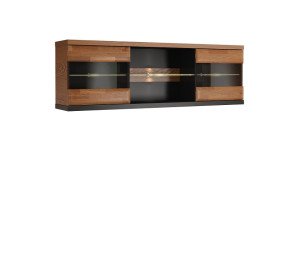 VERANO závesná vitrína 2DS s osvetlením, veľká