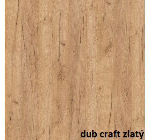 LIVEO pracovná doska DUB CRAFT ZLATÝ v hrúbke 28mm