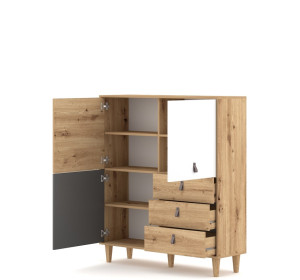 BOLONIA KOM3D3S komoda