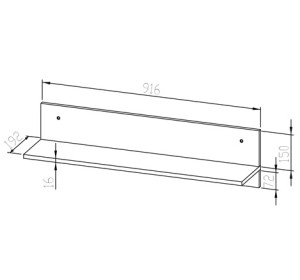 CASTEL 17, polička CASTEL 17, polička