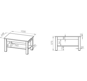 CASTEL ST 10301-001, konferenčný stolík CASTEL ST 10301-001, konferenčný stolík