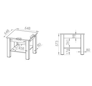 CASTEL ST 6501-001, konferenčný stolík CASTEL ST 6501-001, konferenčný stolík