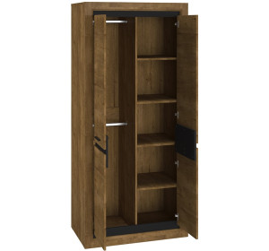 BALTICA dub lefkas 2401, šatníkovo-policová skriňa
