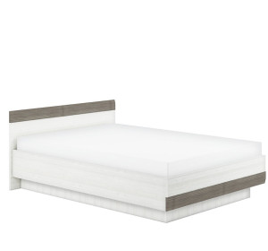 BLANCO 34, manželská posteľ 140x200 cm s úložným priestorom
