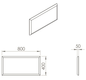 BLANCO SDZ 02, čalunený sedák na botník