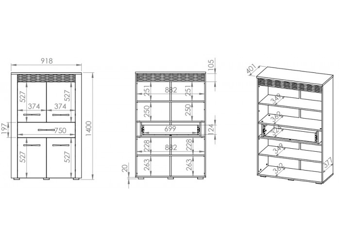 CLEVER 06, komoda