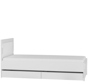 ALASKA AAL-01 posteľ 90x200 cm s úložným priestorom