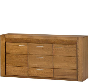 VELVET dub rustikal 47, komoda