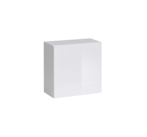 CANE SW03 biela/biely lesk, závesná skrinka