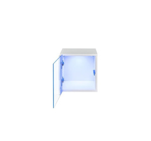 CANE WW05 biela/biely lesk, závesná skrinka