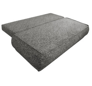 PAROS sivá, rozkladacia pohovka s úložným priestorom