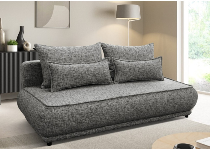 PAROS sivá, rozkladacia pohovka s úložným priestorom PAROS sivá, rozkladacia pohovka s úložným priestorom