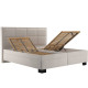 Blanar ELA krémová, manželská posteľ s úložným priestorom 180x200 cm
