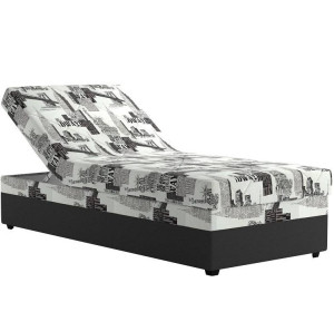 Blanar EVELINA alcone, posteľ s matracom a roštom 90x200 cm a úložným priestorom