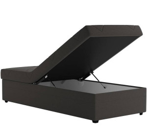 Blanar EVELINA ottawa sivá váľanda 90x200 cm s úložným priestorom a polohovaním